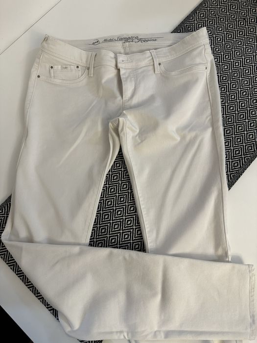 Spodnie białe firmy GAS rozmiar 31 (M)