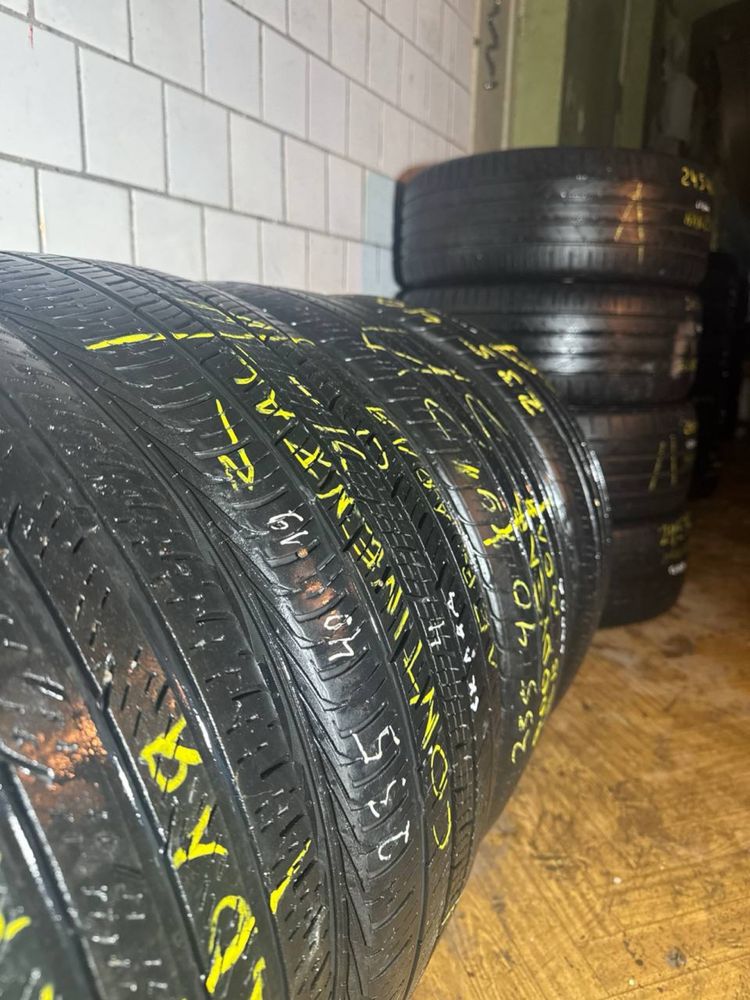 Літня резина (2)Continental+ (2) Goodyear 235/40R19