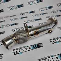 ДаунПайп на BMW N55 F01 F10 F11 F07 F12 F13 E70 E71 F15 F16 Downpipe