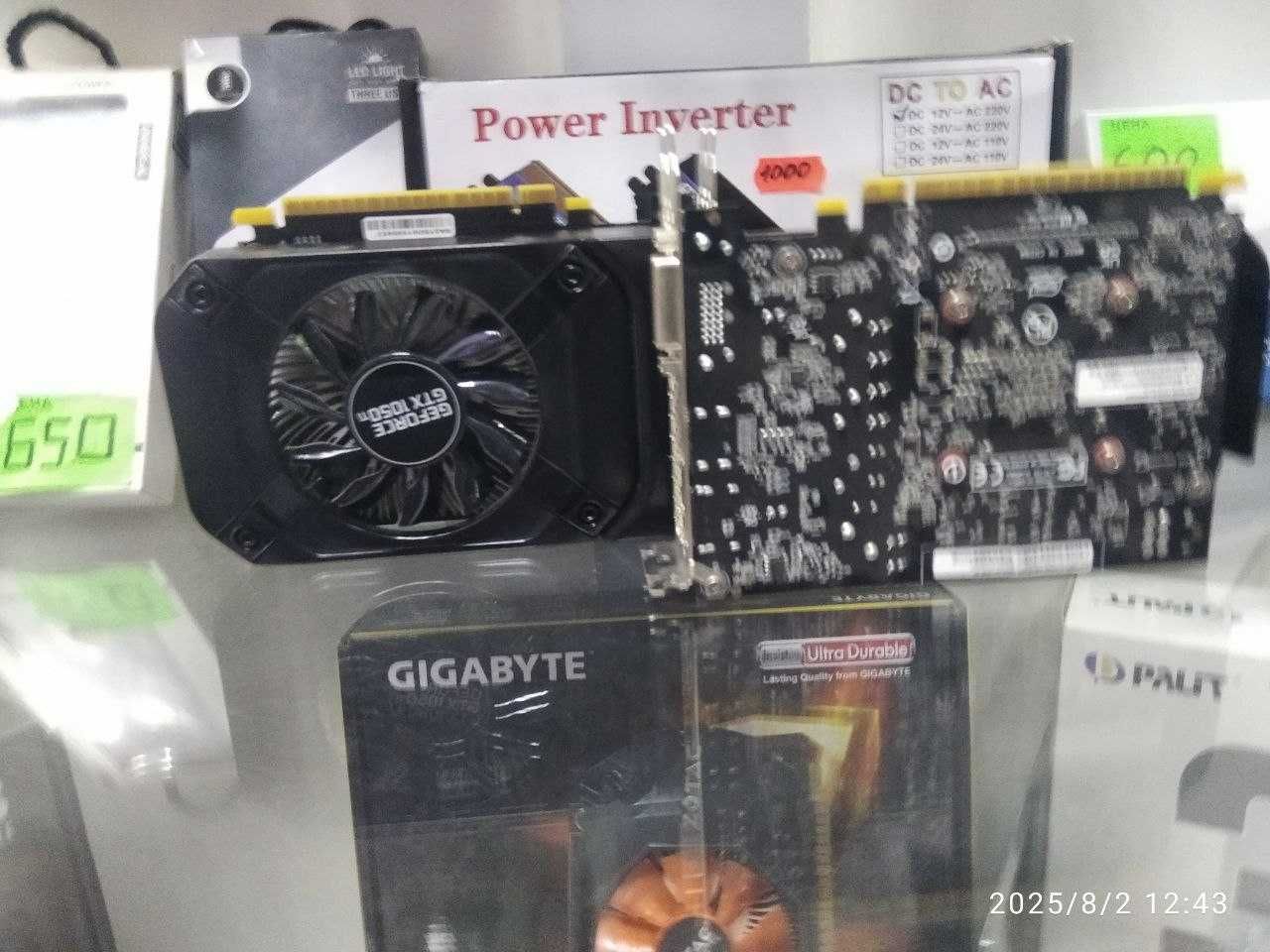 Відеокарта Palit GTX 1050Ti 4Gb StormX (GDDR5, 128 bit, PCI-E 3.0 x16)