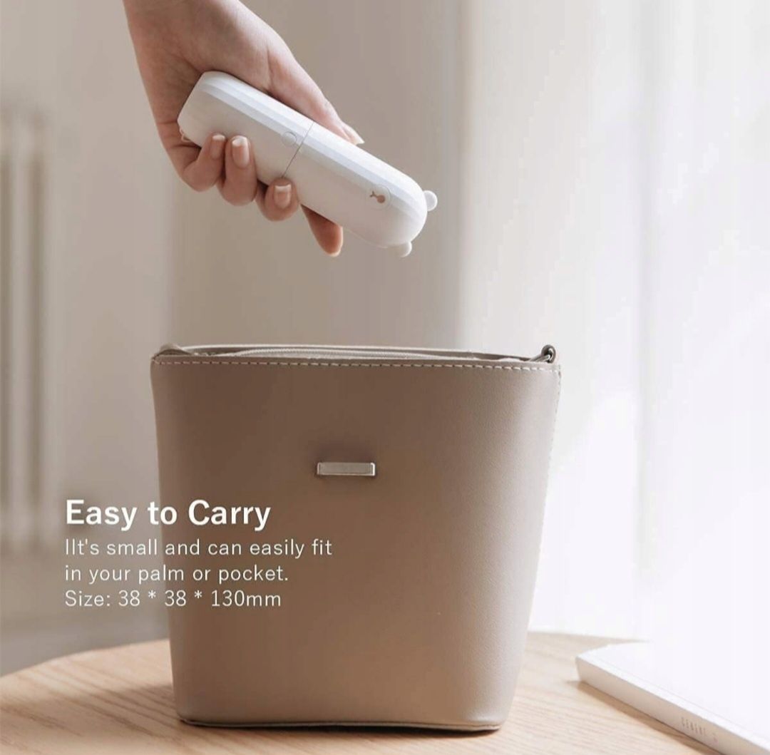 Mini wentylator miś z funkcja powerbank - Senelux