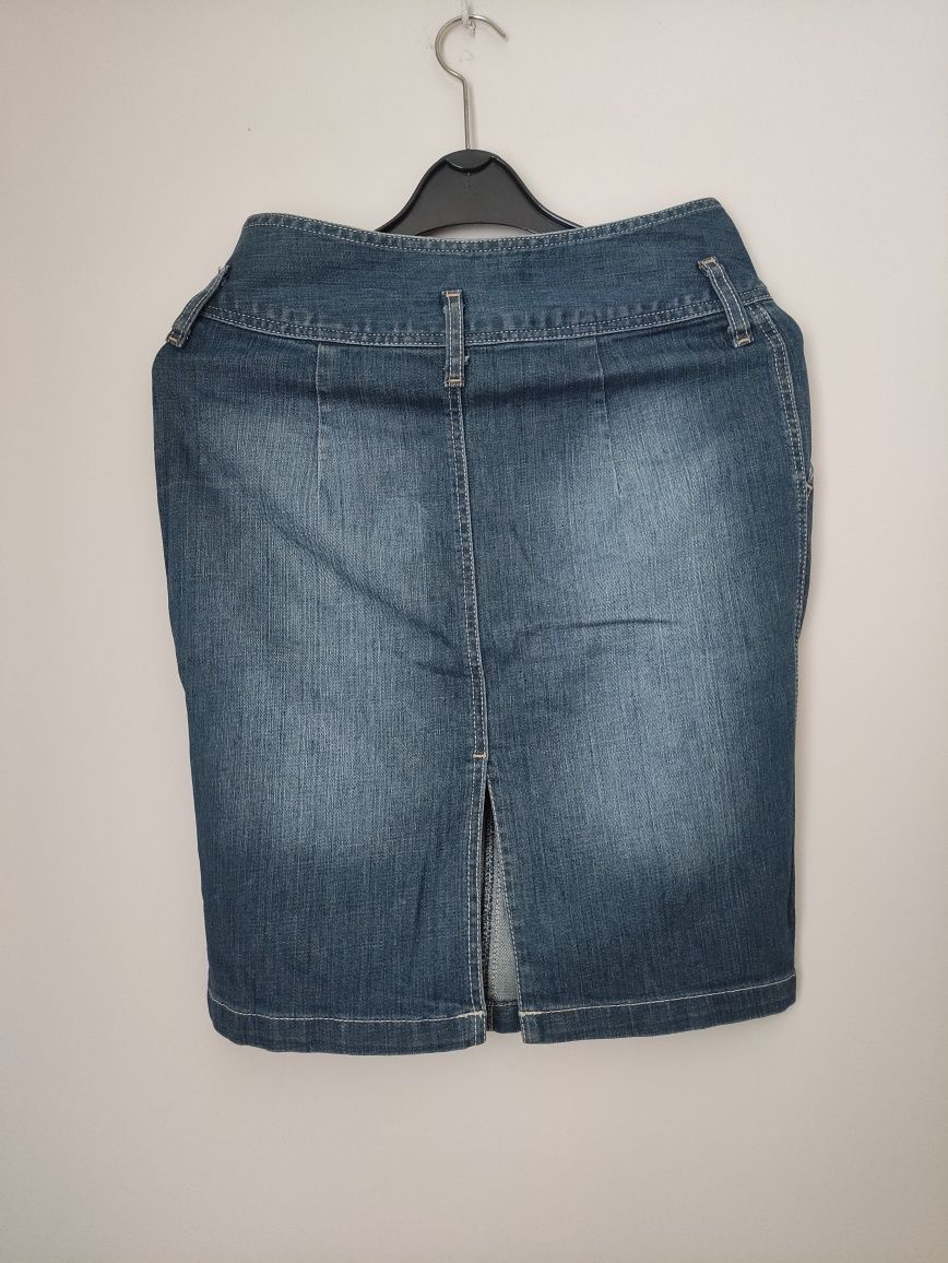 Jeansowa spódnica damska H&M M