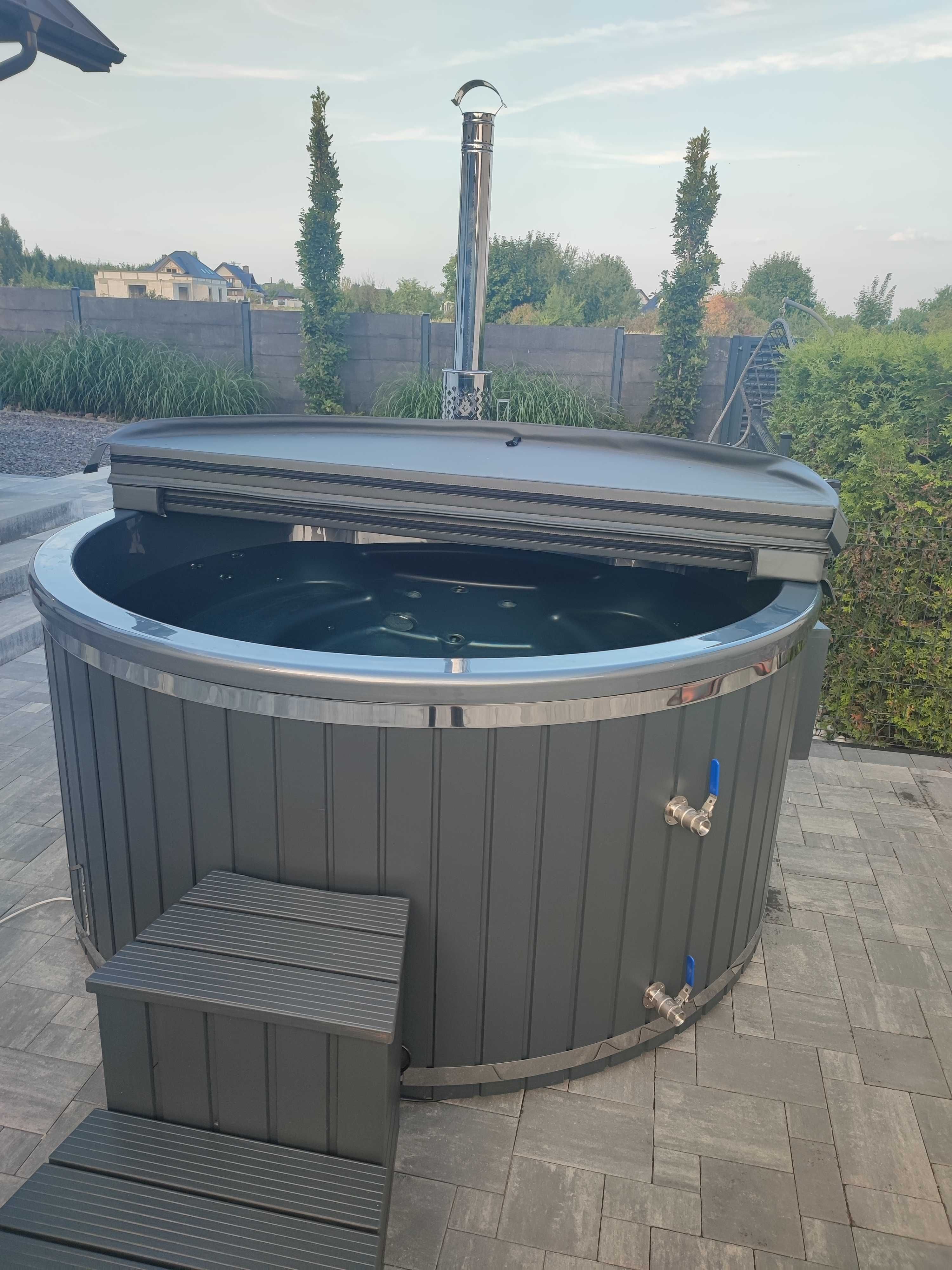 Balia Ogrodowa Jacuzzi Bania Hot Tub Gorąca Beczka