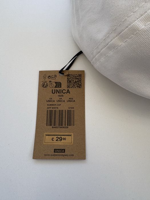 Boné branco Scalpers