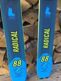 Zestaw skiturowy Dynafit Radical 88 Ski Set - reef/lime punch 174 cm