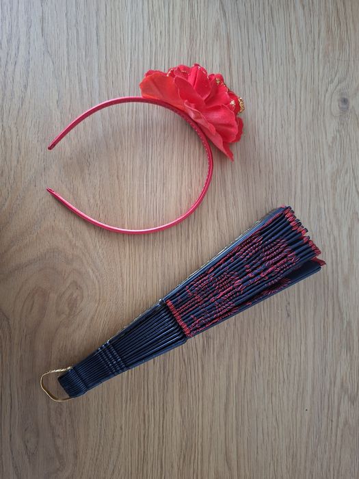 Przebranie strój Hiszpanki tancerki Flamenco 8lat