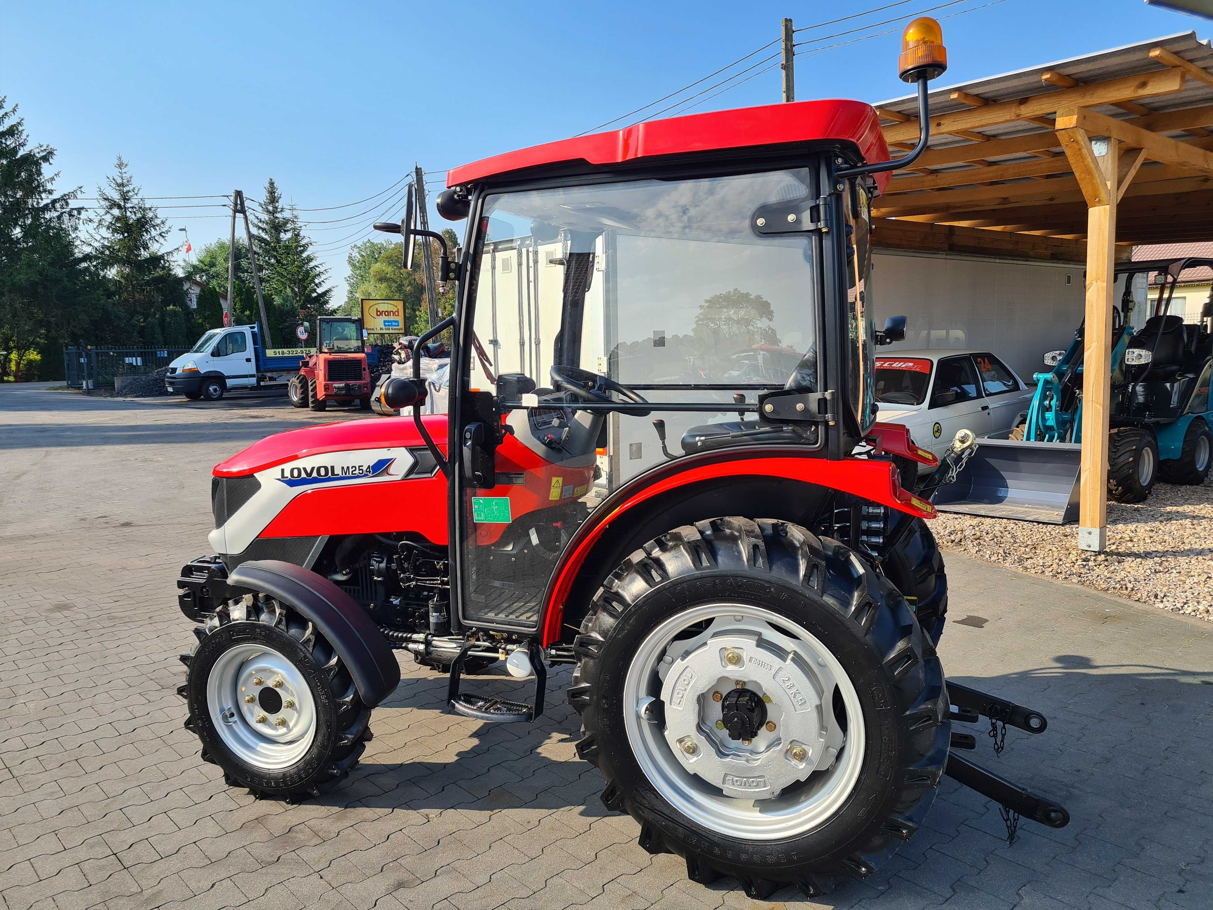 LOVOL M254 25KM KREDYT 0% Rewers 4x4 Wspomaganie NOWY Pod Program PROW