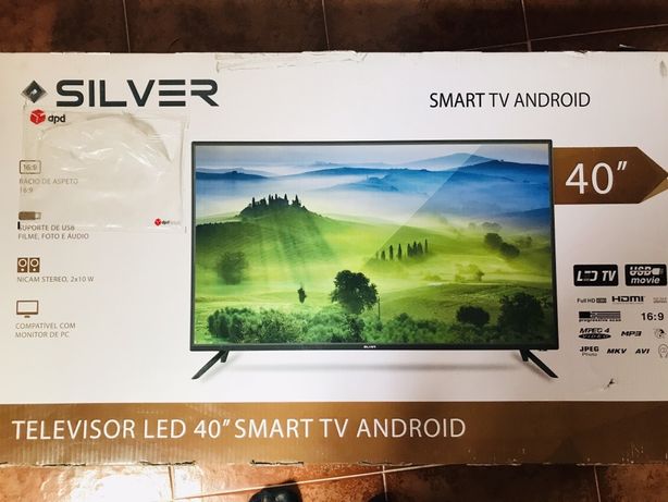 Lcd Smart TV Led Silver 40