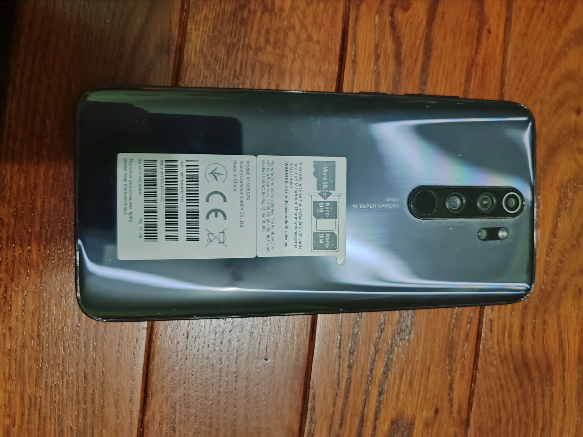 Xiaomi redmi note 8 pro 6/64gb