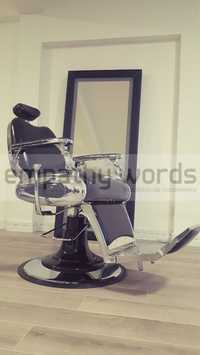 Cadeira de Barbeiro - Fabrica