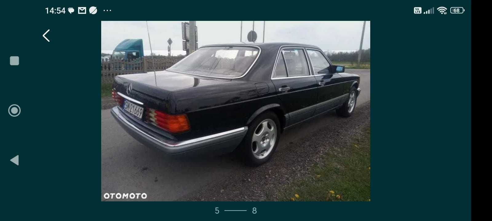 Mercedes Benz Klasa S przebieg 168000