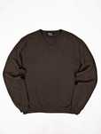 Polo Ralph Lauren brązowy sweter 100% wełna merino merynosa XXL logo