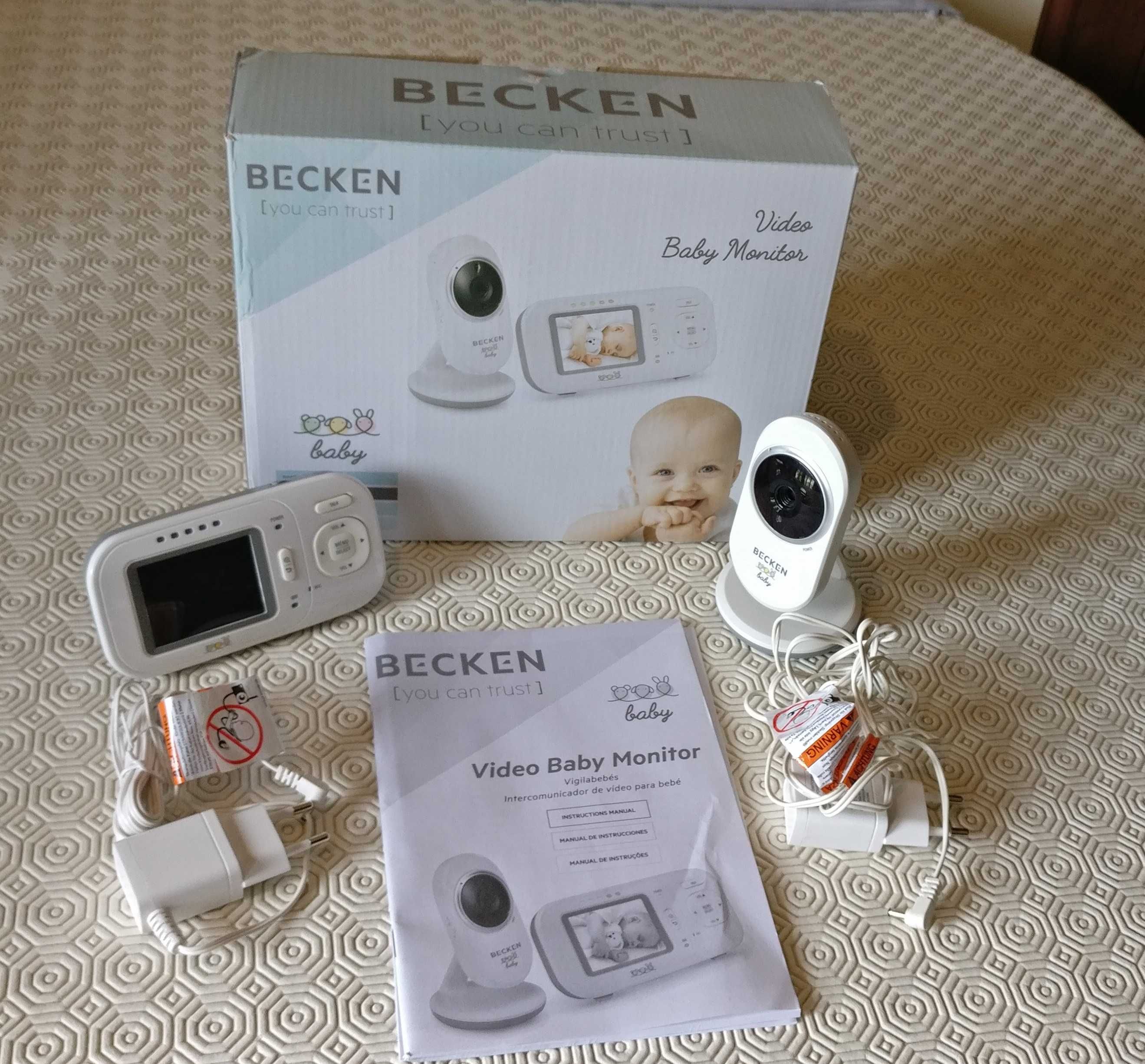 Intercomunicador de video para bebe Becken BBM4480