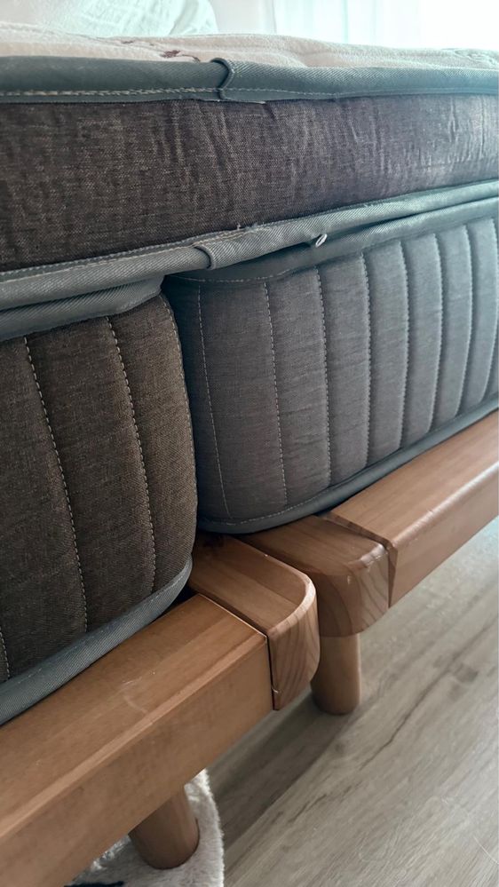 cama estrado colchão