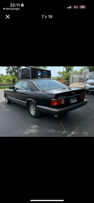 Mercedes SEC380 Sprowadzony Zarejestrowany