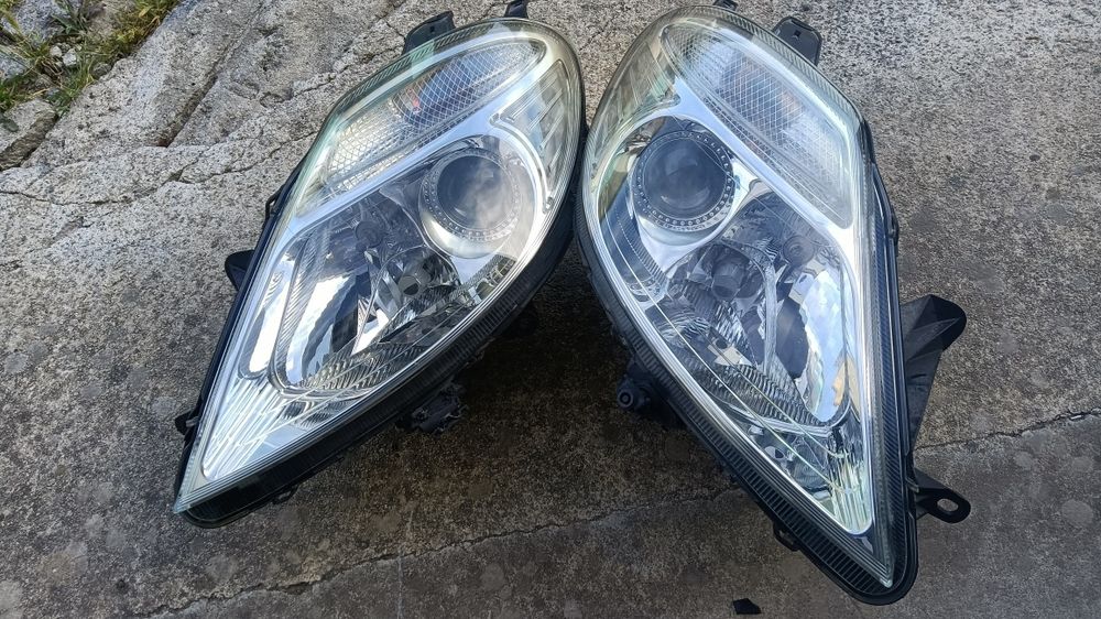 Ótica citroen c8 xenon farol 2005 óptica