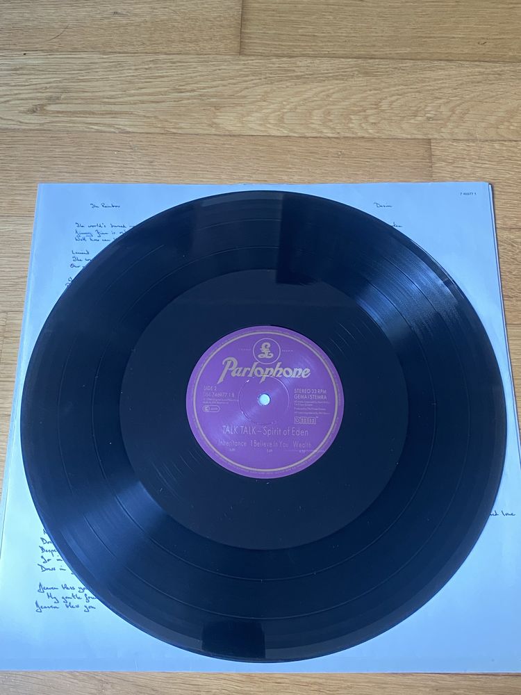 Talk Talk - Spirit of Eden (1st Press) Winyl/LP
