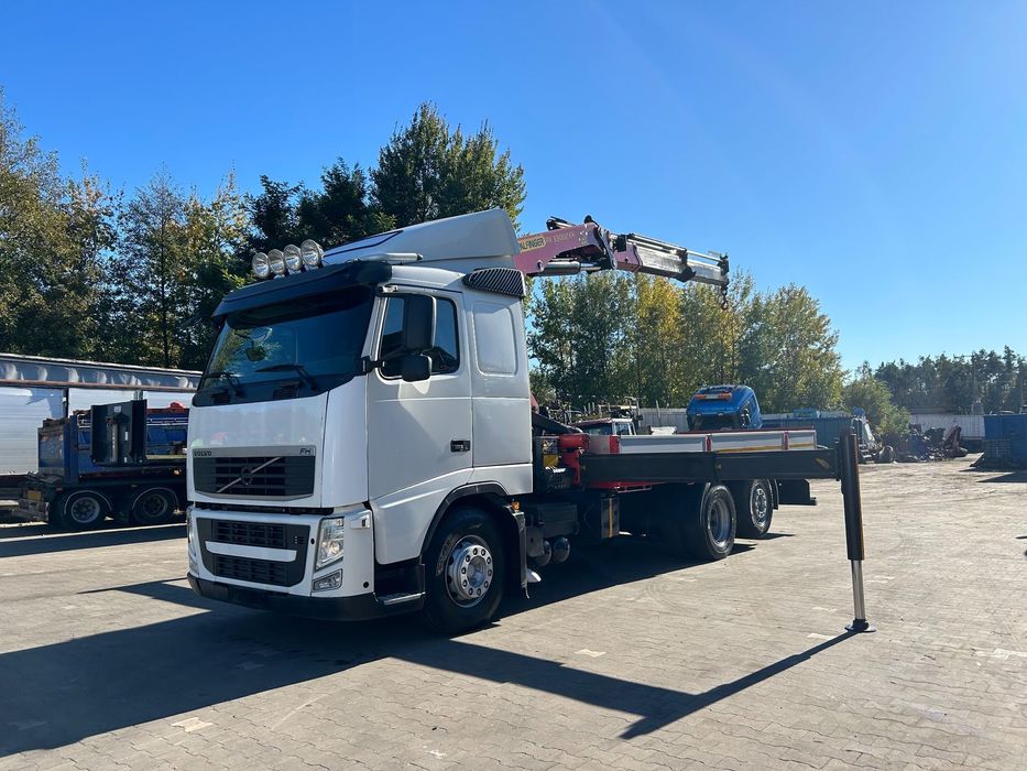 Volvo FH 6x2 2014r HDs dźwig PALFINGER 33002 budowlany do kontenerów