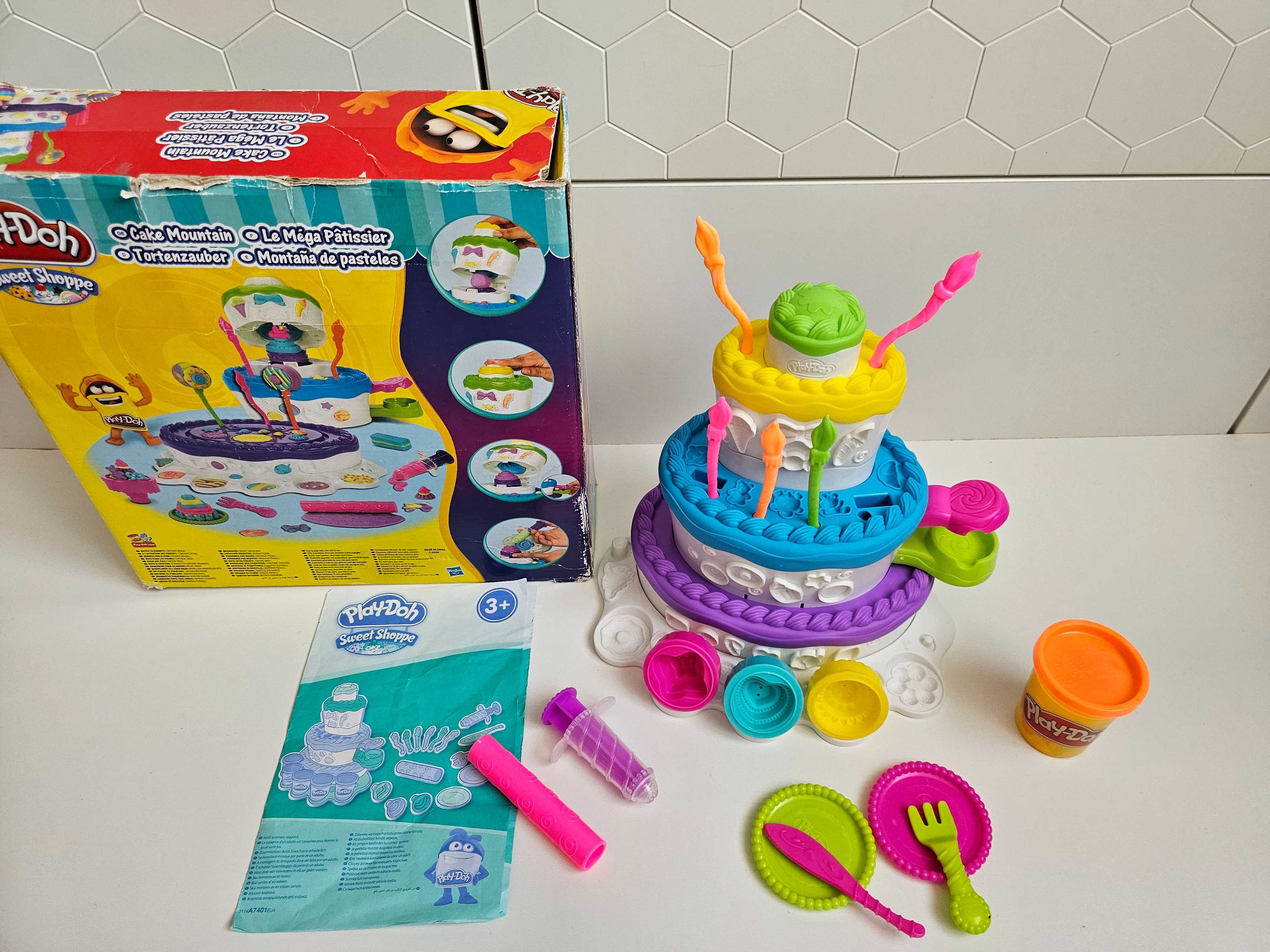 Zestaw tort urodzinowy Play Doh sweet shop ciastolina