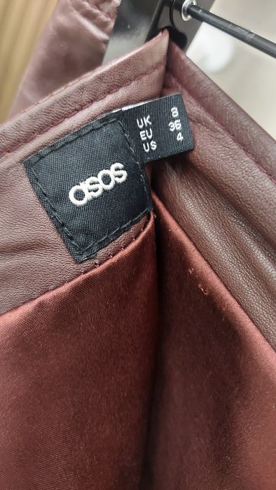 Спідниця шкіряна ASOS