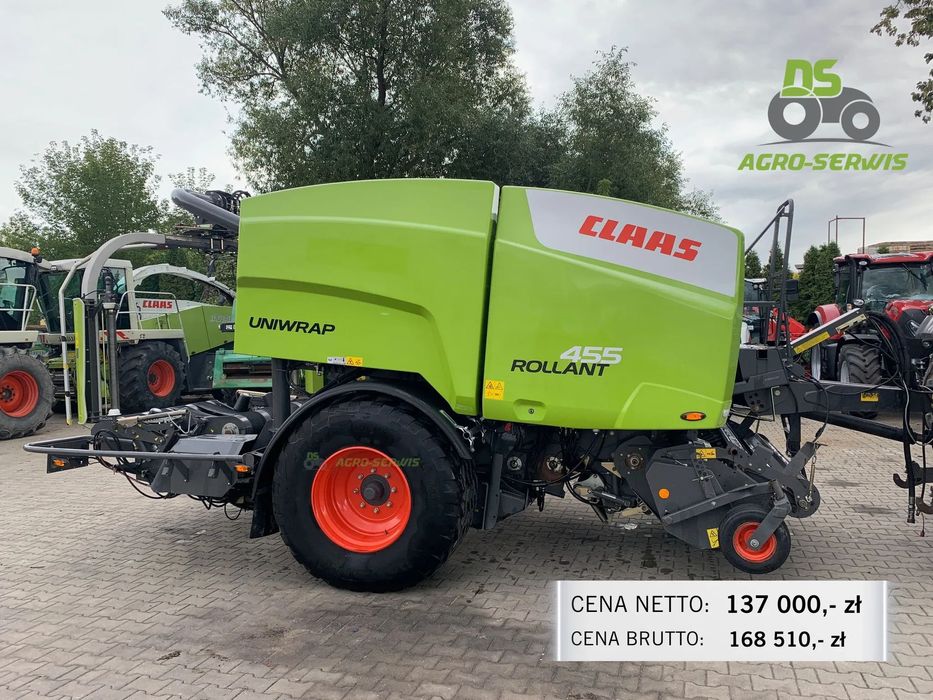 Claas Rollant 455 UNIWRAP