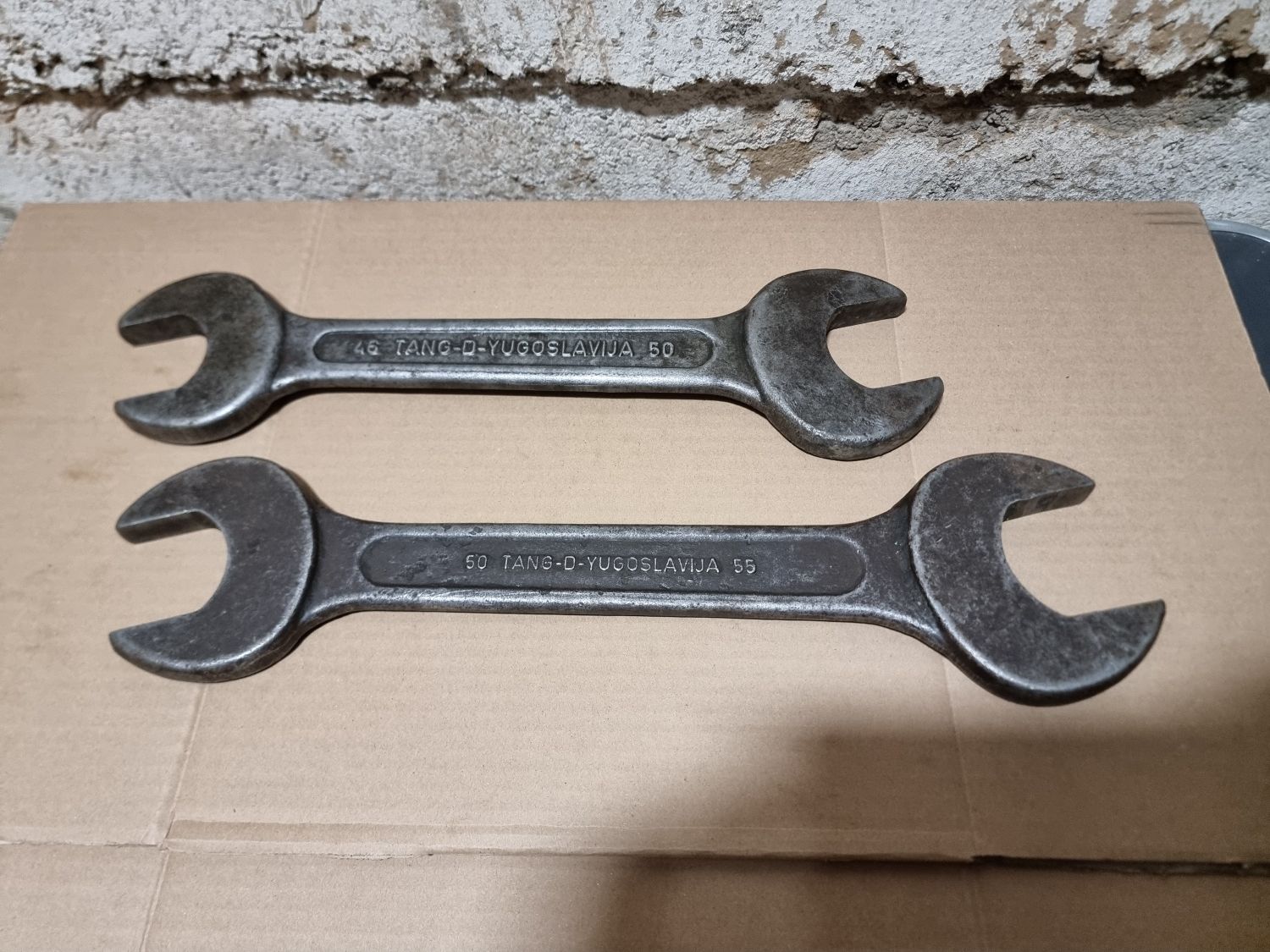 Solidne klucze 46-50 + 50-55 Made in Yugoslavija jakość