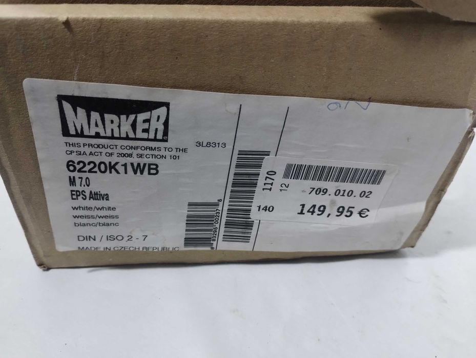 wiązania wiązanie narciarskie marker 2-7 din nowe