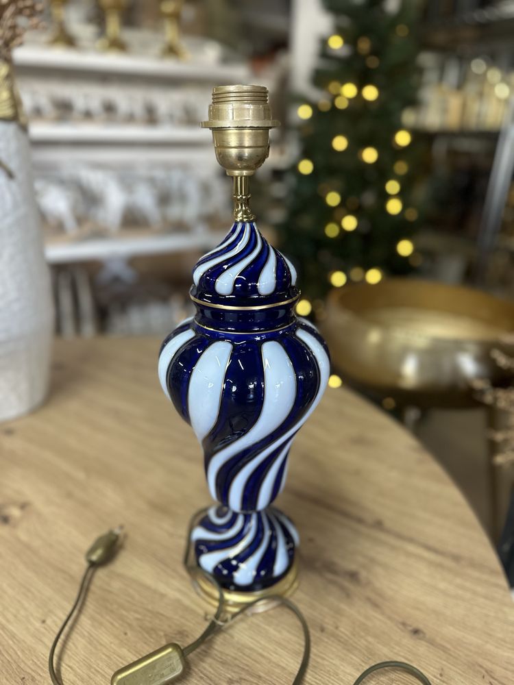 Candeeiro porcelana pintado a Mao