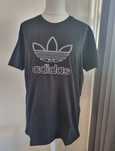 Adidas koszulka męska czarna 2XL duże logo