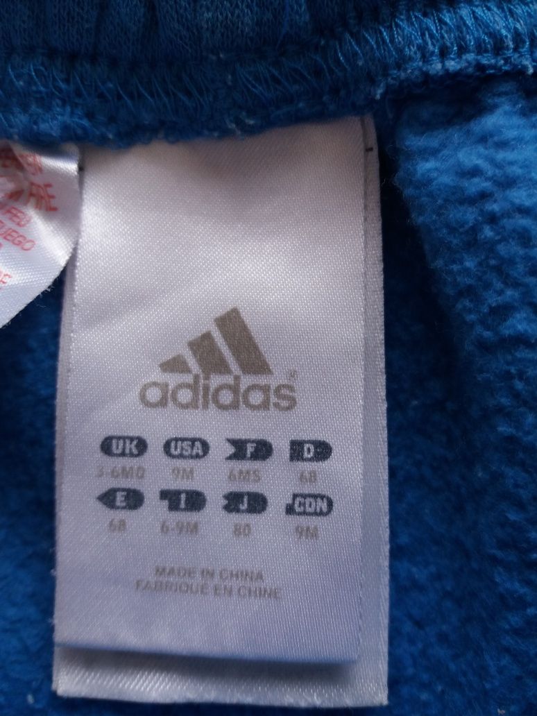 Adidas spodnie dresowe rozm.68