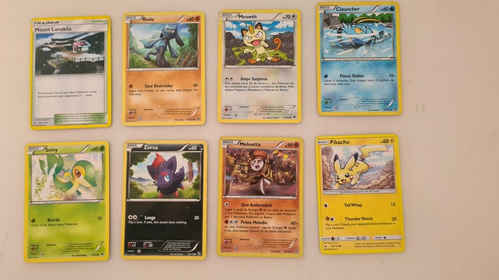 Cartas pokemon originais