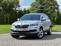 Skoda Karoq Salon PL 1 WŁAŚC bezwypadk 4x4 ANDROIDAUTO czuj park TEMPOMAT climatr.