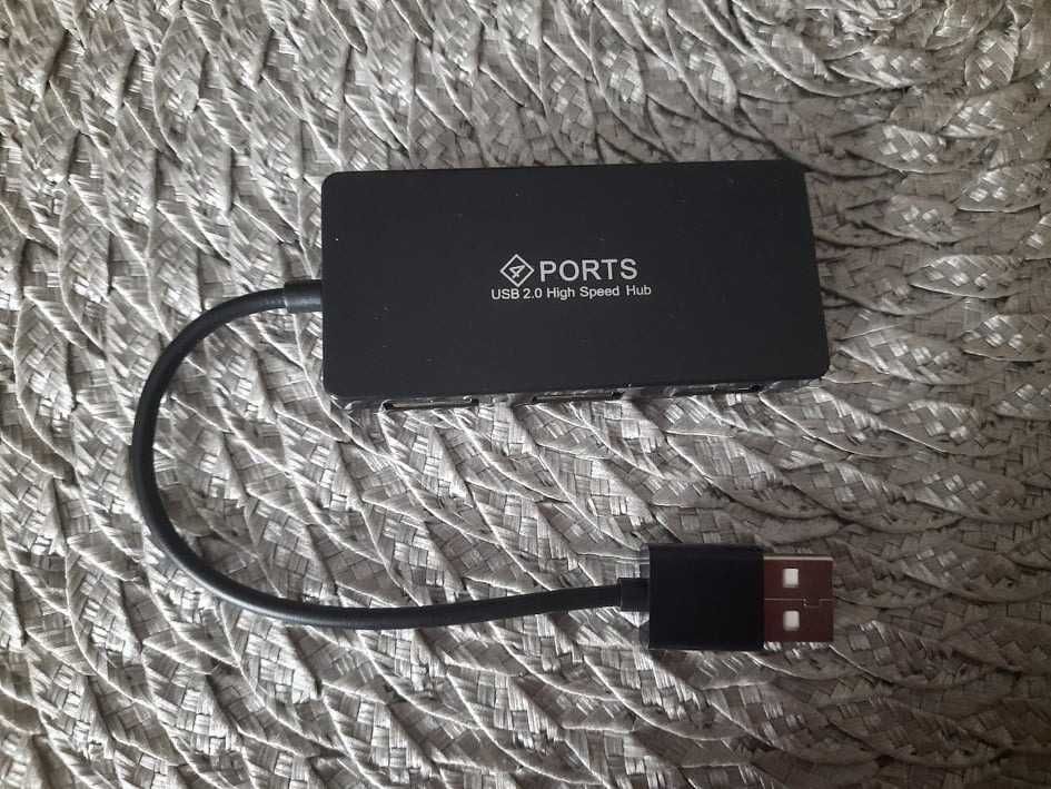 4 porty USB Hub szybki koncentrator USB 2.0 Multi