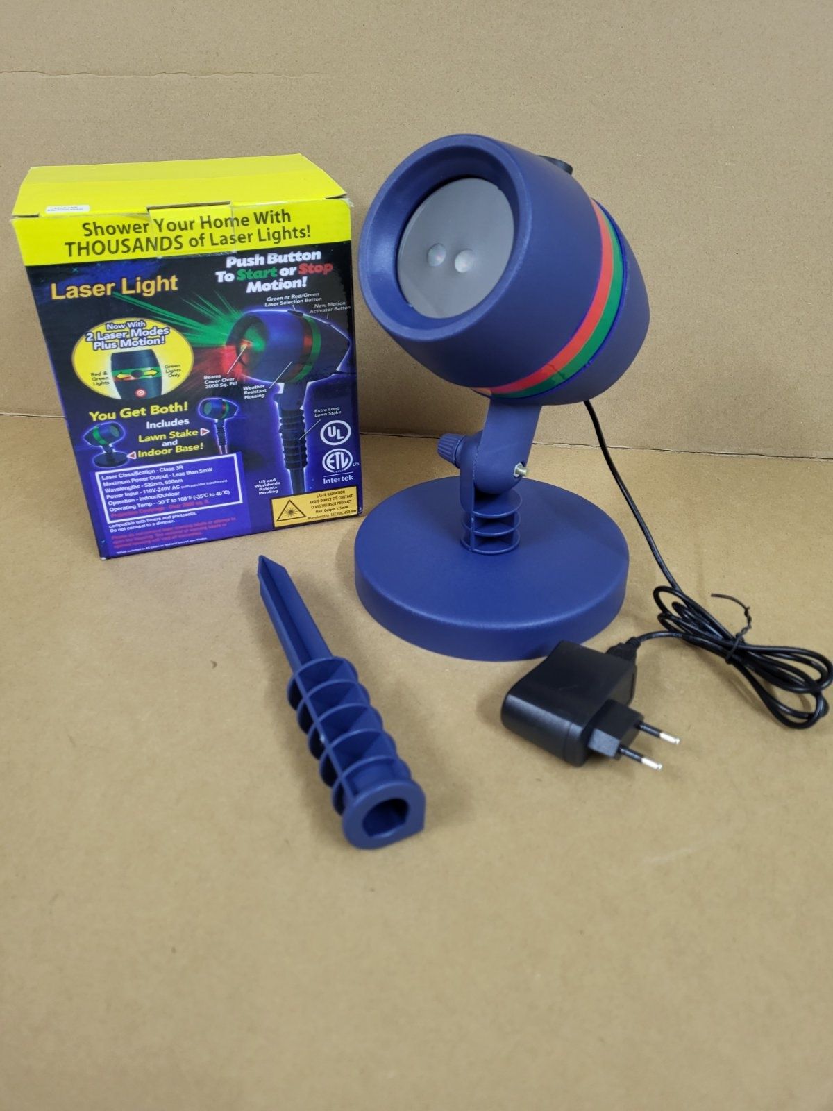 Вуличний лазерний проектор Star Shower Laser Light