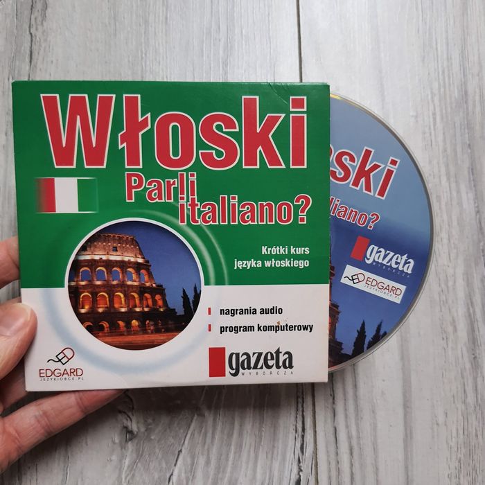 Kurs języka włoskiego płyta CD