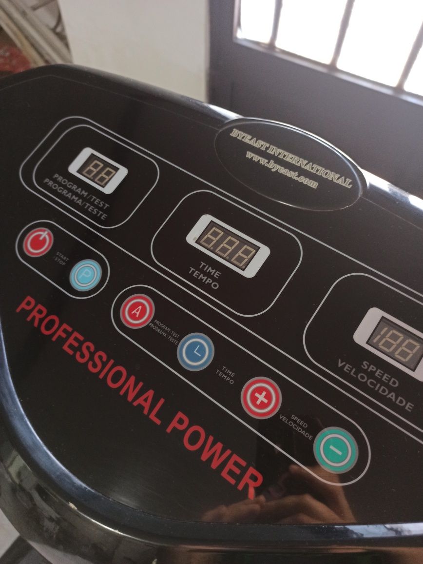 Vibroplate máquina de exercício
