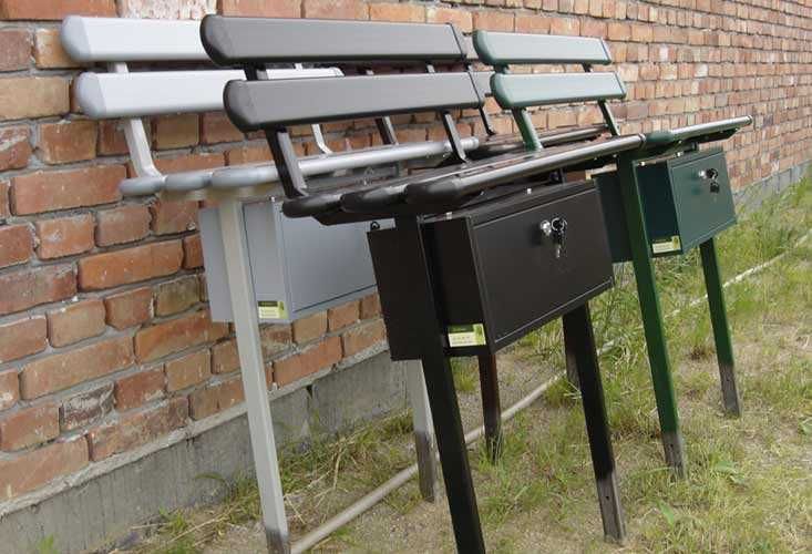 Ławka cmentarna plastikowa