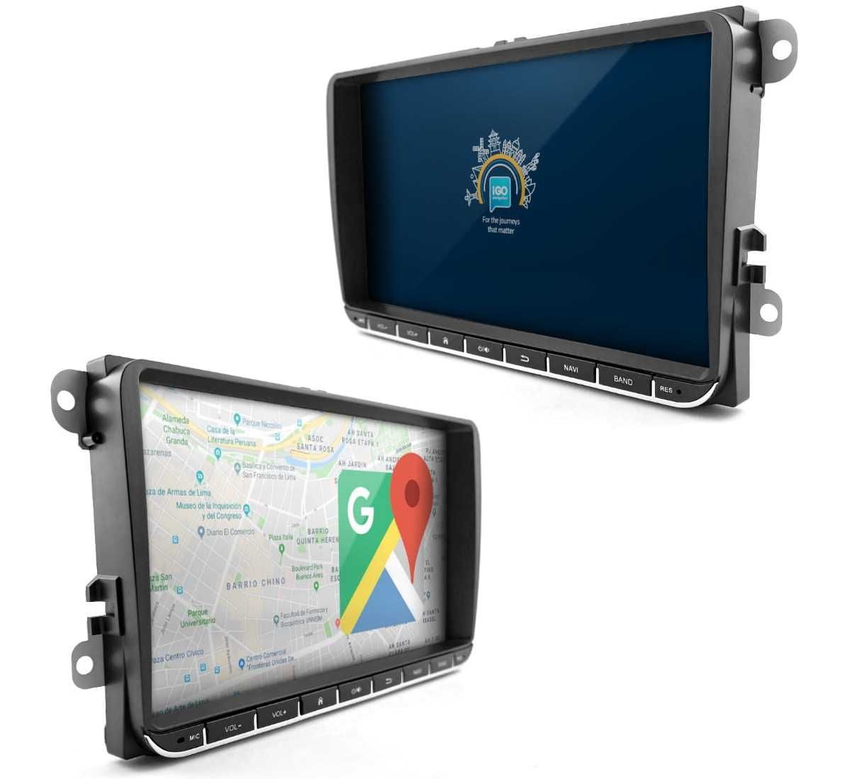Radio Samochodowe 2DIN NAWIGACJA 9 VW Golf PASSAT C Sharan Superb WiFi