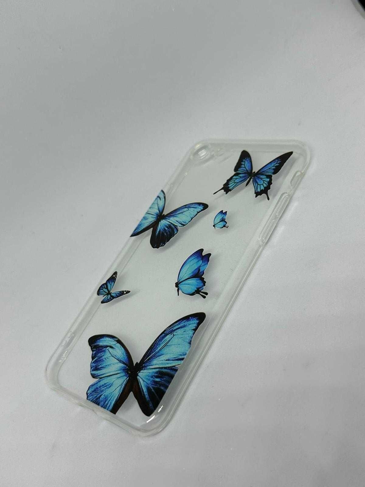 Iphone 7/7G Etui Case Silikonowy Obudowa Motylki kod 1083