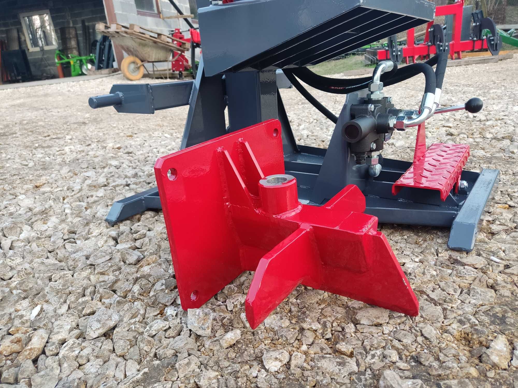Łuparka hydrauliczna 20t pionowa do drewna