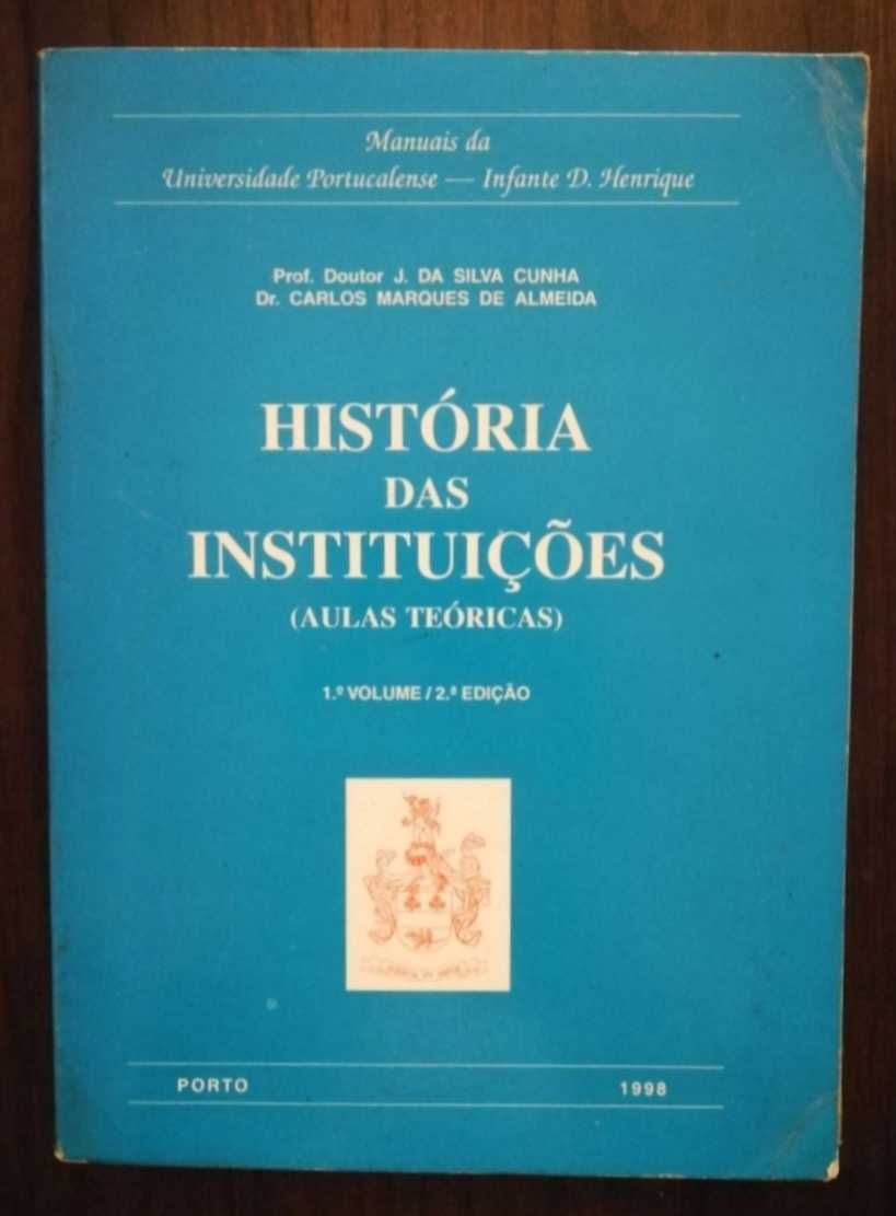 3 manuais de Direito: História das instituições
