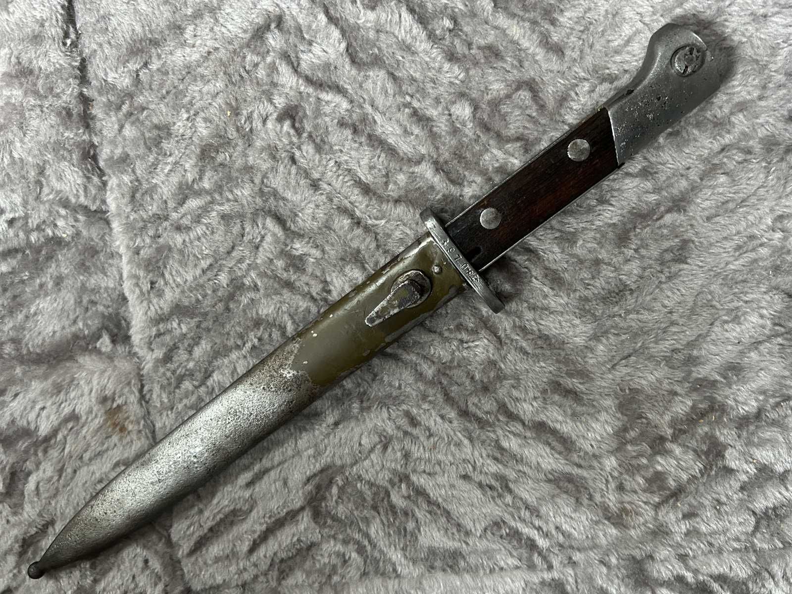 Polski bagnet WZ.28 Perkun - oryginalny, zgodny, ładny