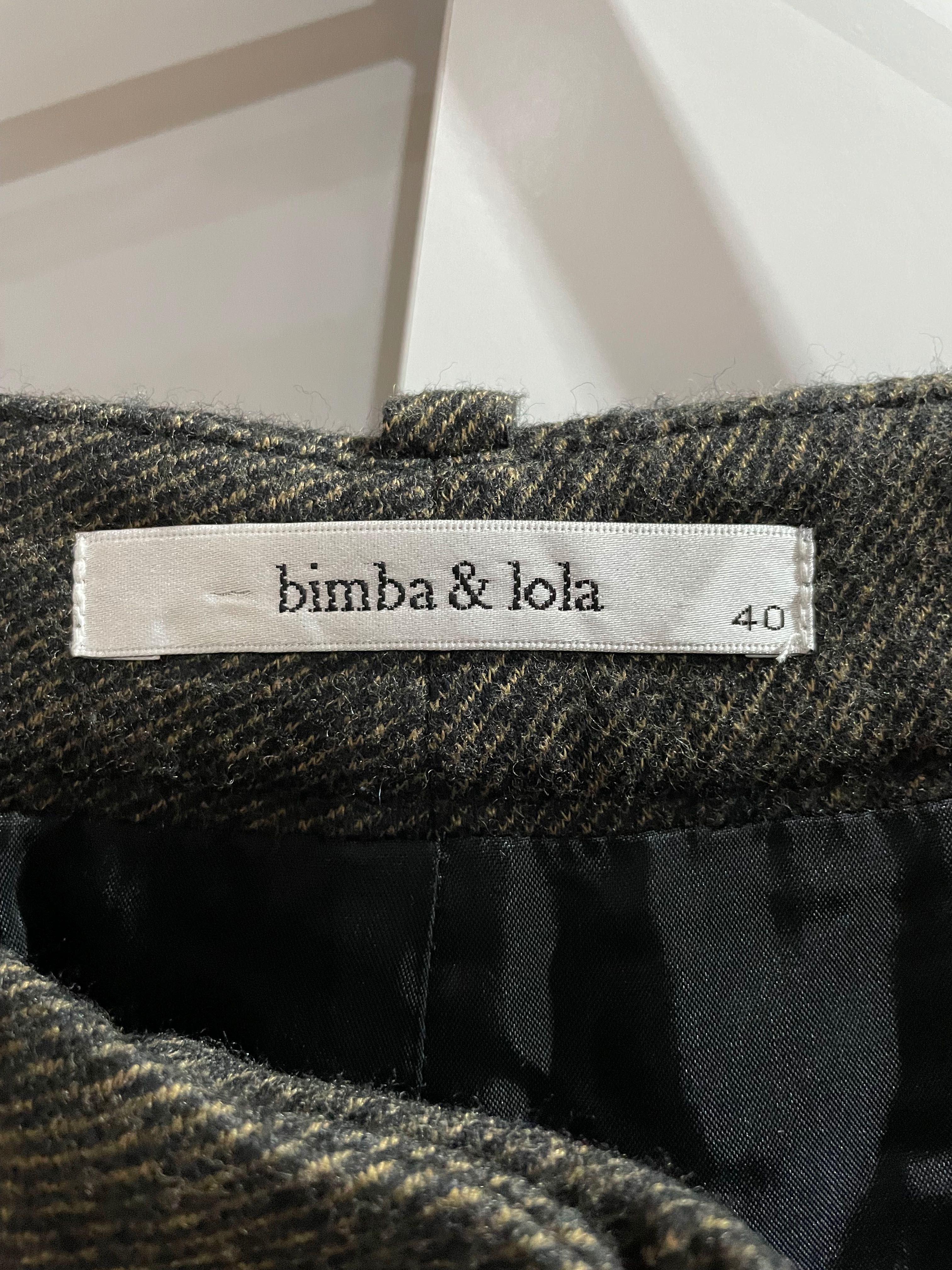 Bimba y Lola calças 40 fazenda