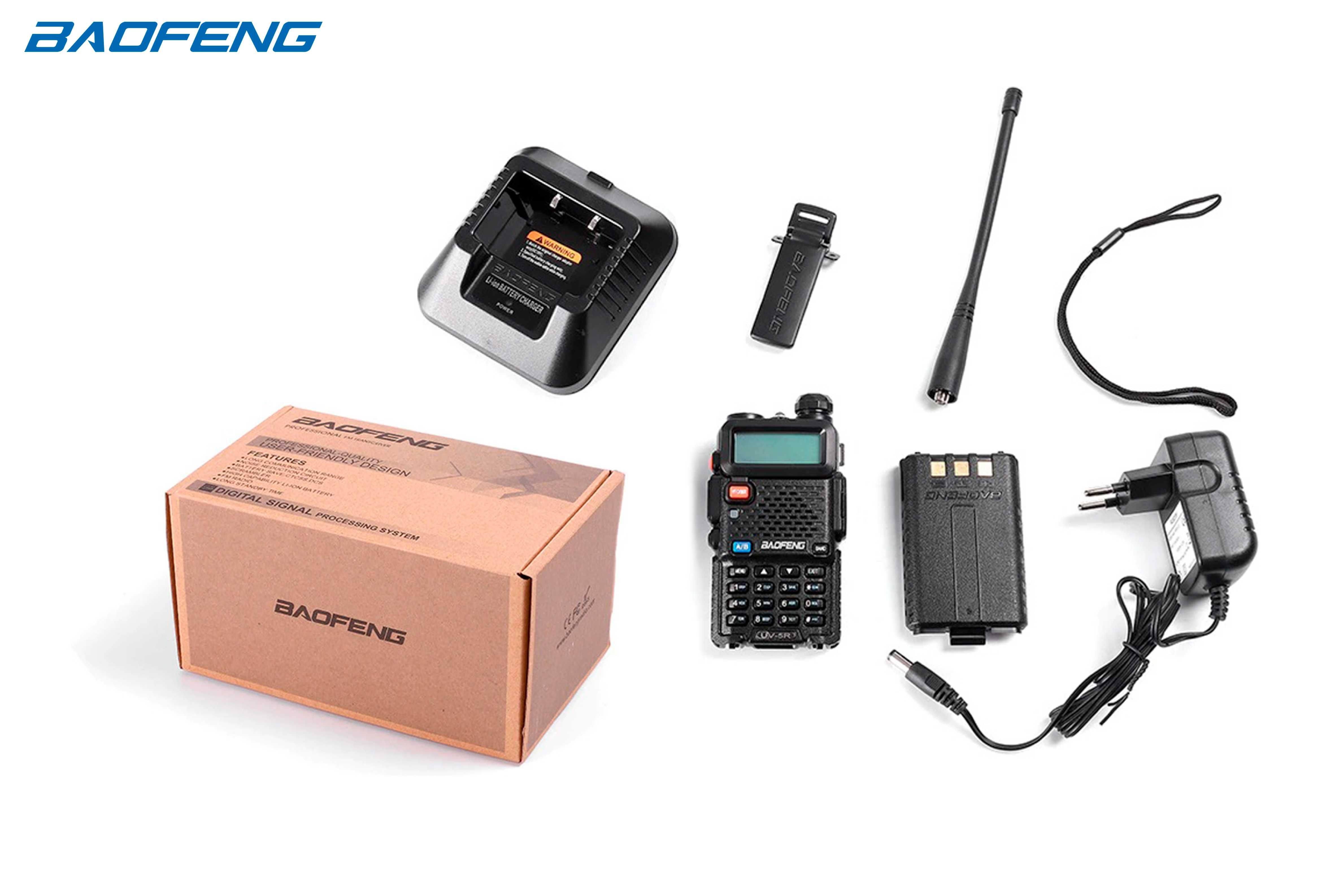 Rádio Baofeng UV-5R Banda Dupla VHF UHF 5wats