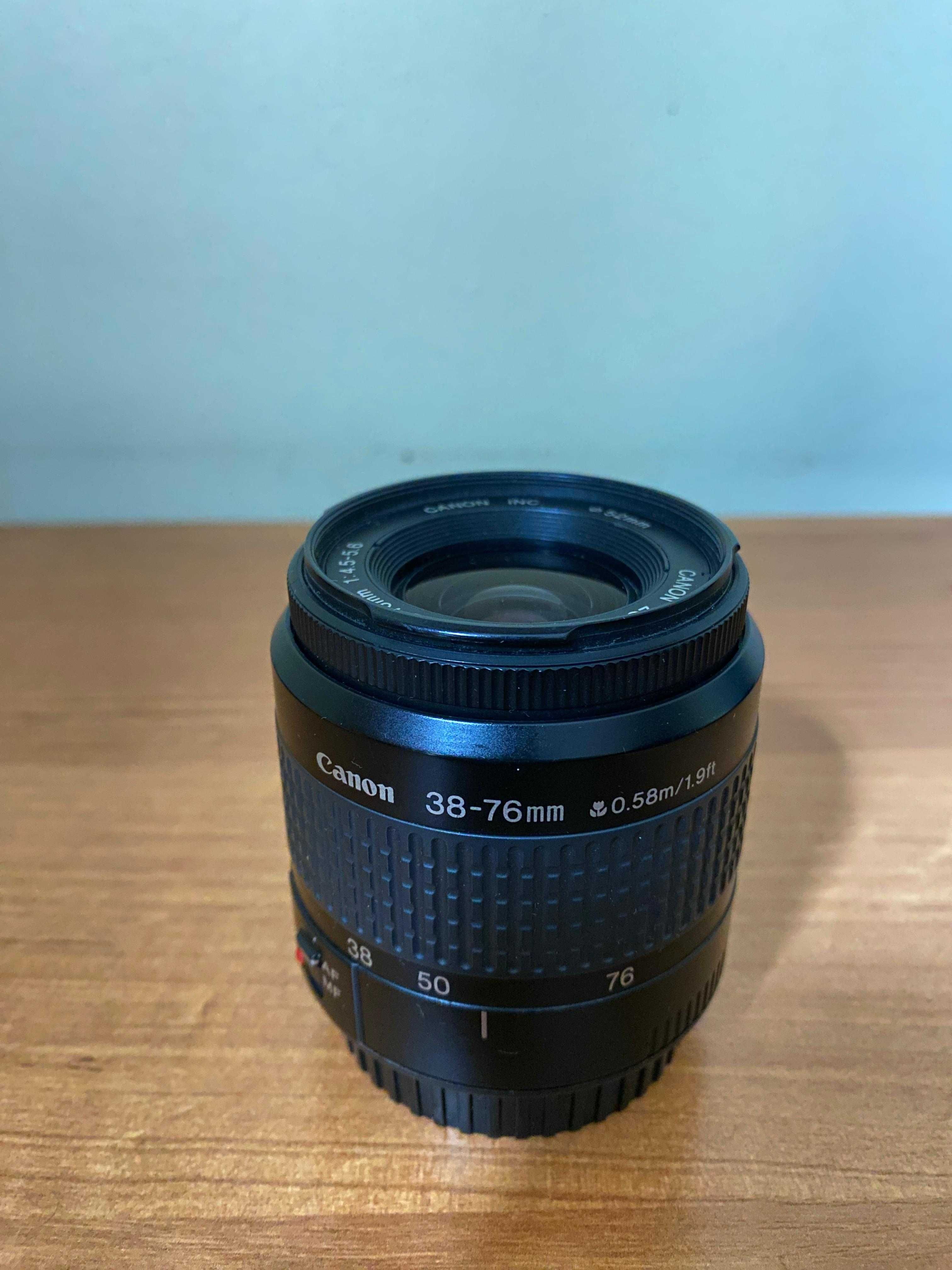 Canon 700d set with 3 lenses and 2 batteries