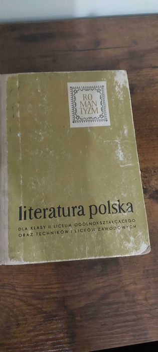 Literatura polska okresu romantyzmu podręcznik PRL 1972