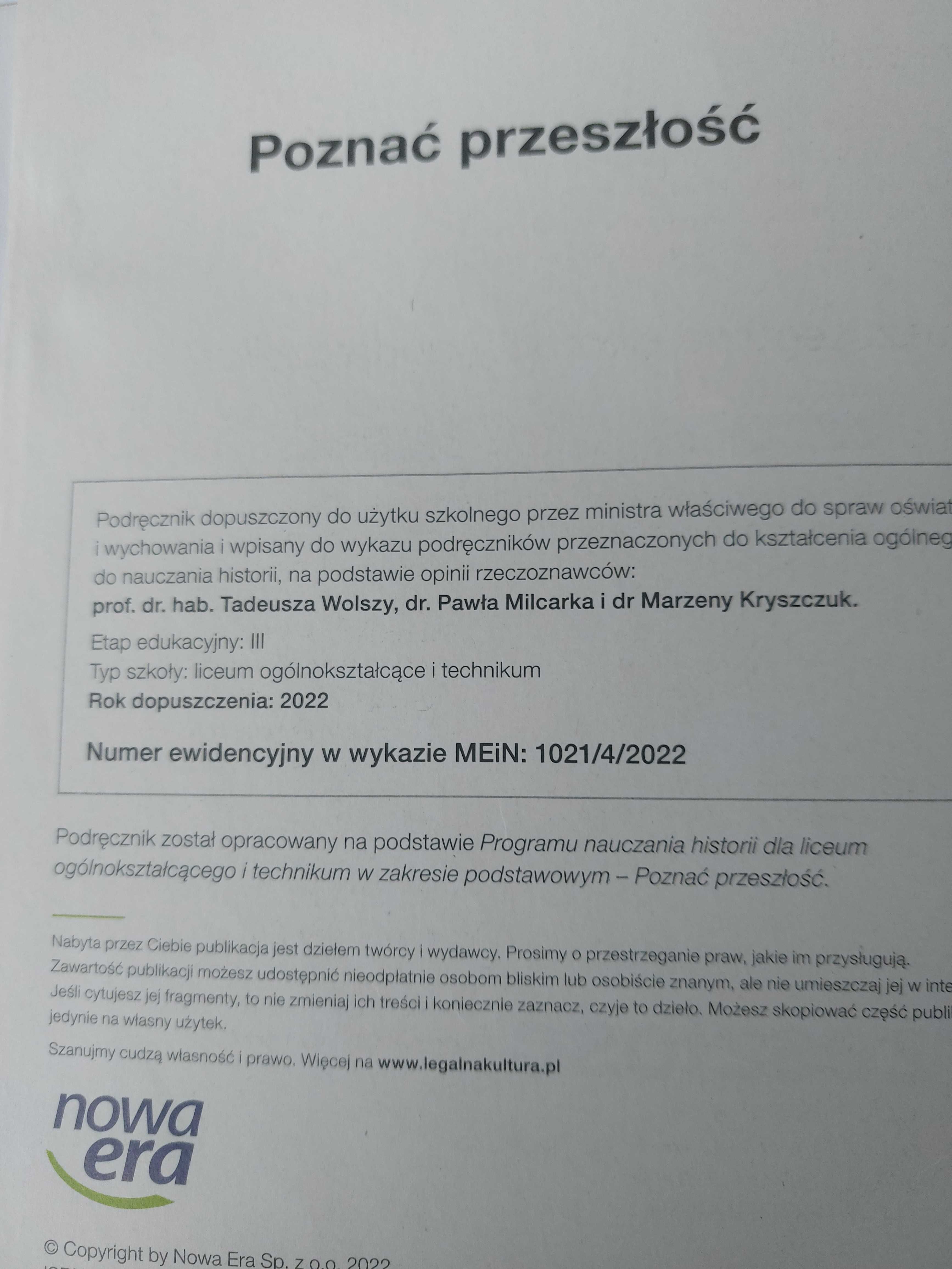 Podręcznik do Historii 4 ,Poznać Przeszłość