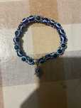 Pulseira olho mau olhado cor azul ( Portes gratis )