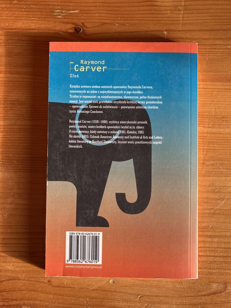 Słoń. Raymond carver
