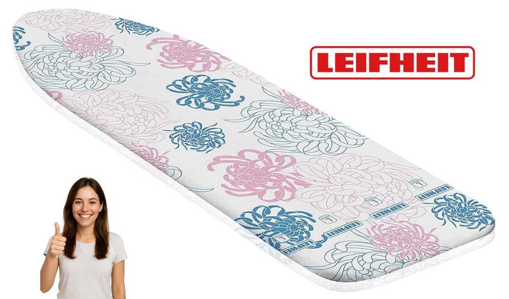 Pokrowiec na deskę do prasowania Cotton Classic S Leifheit 112 x 34